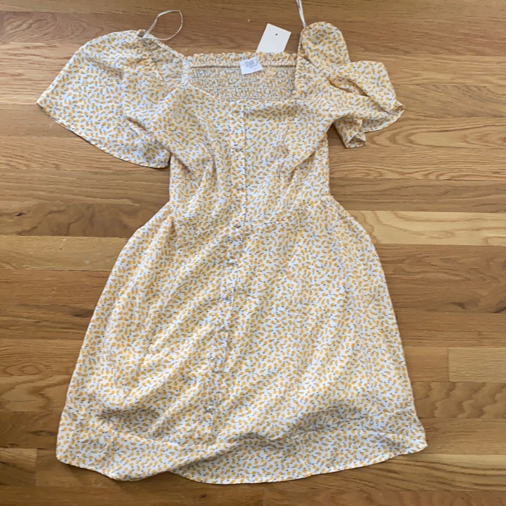 Flower print dress!